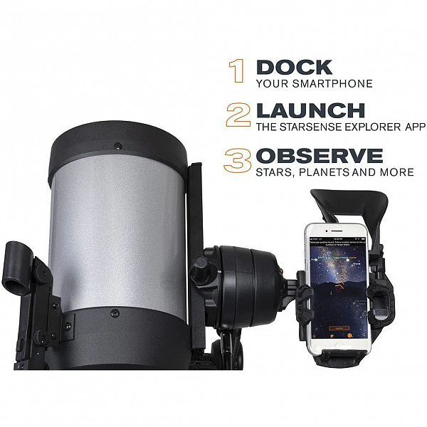 Телескоп Celestron StarSense Explorer DX 6" системы Шмидт-Кассегрена на AZ монтировке SSE