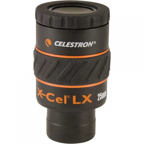 Окуляр парфокальный Celestron 25 мм X-CEL 60° - 1.25"